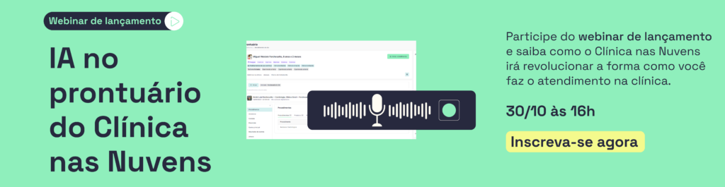 Inteligência artificial no prontuário