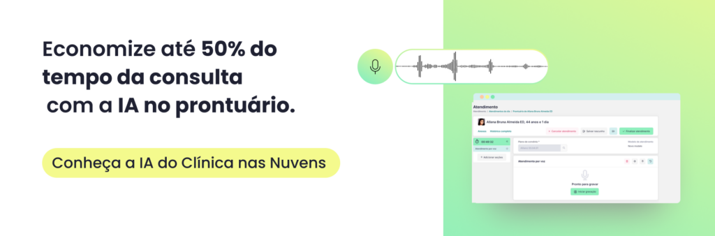 prontuário eletrônico com inteligência artificial