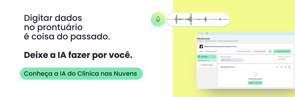 prontuário eletrônico com inteligência artificial