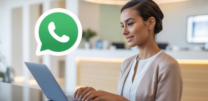 Plataforma para marcação de consultas de estética x WhatsApp: qual é mais eficiente? 