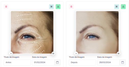 Prontuário eletrônico para clínica de estética