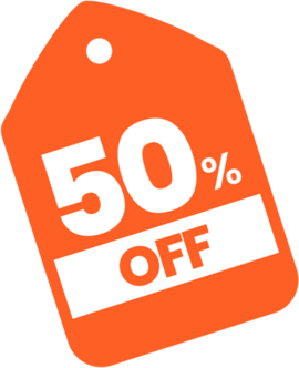 50% OFF