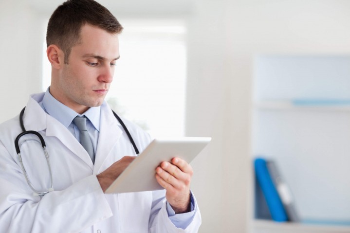 Uso de software no cadastramento de pacientes