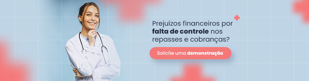 controle de repasses e cobranças na clínica