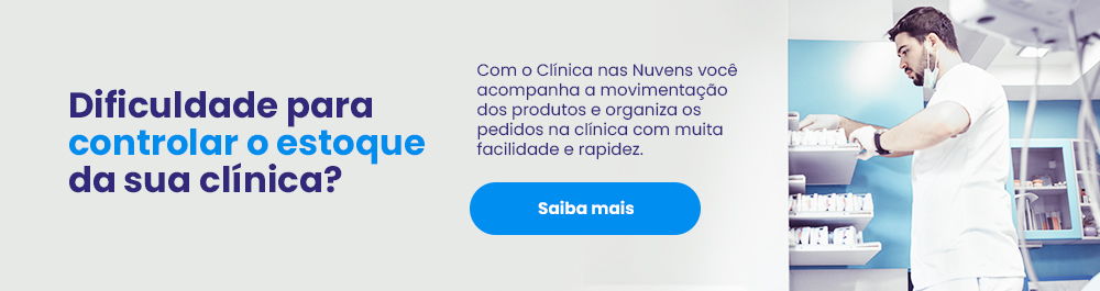 controle de estoque na clínica