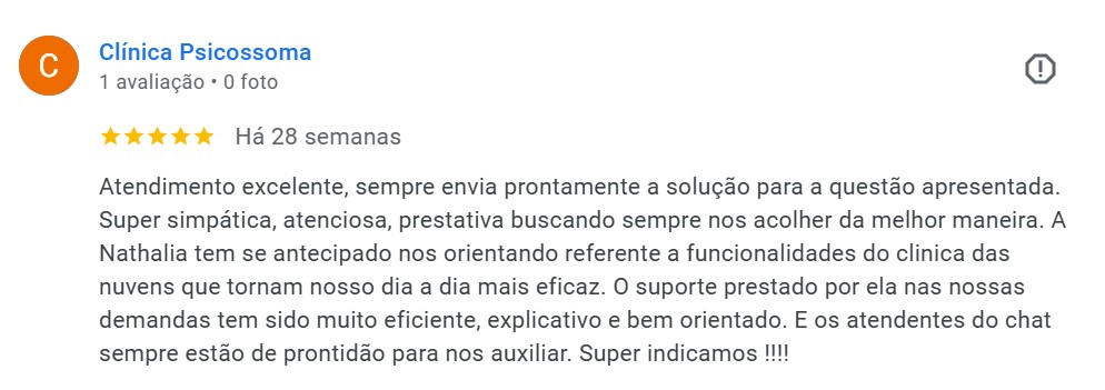 Suporte Clínica nas Nuvens